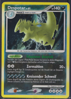 Despotar 30/100 Holo Rare Lv 61 - Sturmtief - DE - NM/EXC - Pokemon TCG Karte - Image 1