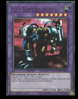 *** THE LAST WARRIOR FROM ANOTHER PLANET *** ULTRA RARE DUOV-EN076 YUGIOH! - Image 1