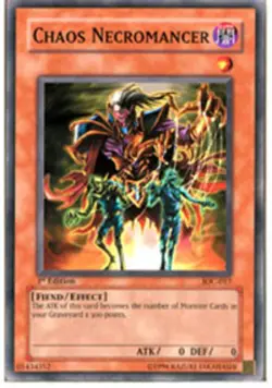 Chaos Necromancer - IOC-017 - Common - Unlimited Edition - Near Mint - Image 1