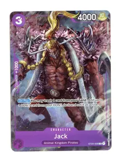 Jack Premium Card Collection BANDAI GAMES Fest. 23-24 ST04-008 C One Piece Promo - Image 1