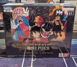 ONE PIECE OP-09 EMPERORS of the NEW WORLD booster box Factory Sealed ENGLISH - Image 1