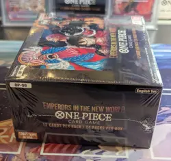 ONE PIECE OP-09 EMPERORS of the NEW WORLD booster box Factory Sealed ENGLISH - Image 3