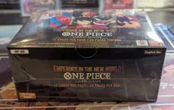 ONE PIECE OP-09 EMPERORS of the NEW WORLD booster box Factory Sealed ENGLISH - Image 4
