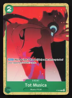 Tot Musica (Starter Deck 11: Uta Deck Battle) P-060 One Piece Promotion Card - Image 1