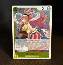 Shirahoshi Foil R Extra Booster: One Piece Heroines Edition EB03-052 NM - Image 1