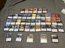 MTG WIZARDS themed Magic The Gathering Card Lot + Xtras - Image 1