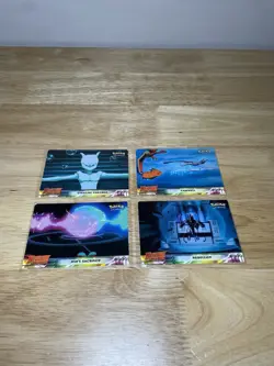 ( 4 ) Mewtwo Strikes Back 1998 Nintendo Creatures Pokemon Cards TCG Vintage - Image 1
