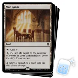 WAR ROOM X4 Murders At Karlov Manor: Commander Magic MTG MINT CARD - Image 1