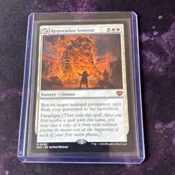 Magic The Gathering Restoration Seminar Mythic Rare Card Hard Case - Image 1