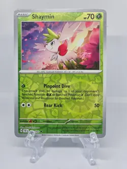 013/162 SHAYMIN | REVERSE HOLO | TEMPORAL FORCES POKEMON CARD - Image 1