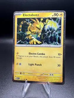 Electabuzz 125/165 - Pokemon 151 Cosmos Holo Rare Card NM - Image 1