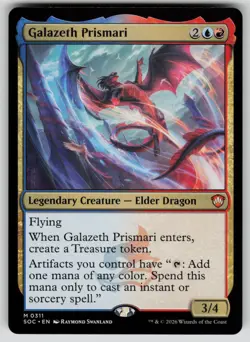 Galazeth Prismari Mythic Commander: Secrets of Strixhaven 311 MTG Near Mint 2026 - Image 1