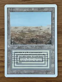 Scrubland Revised Edition Rare - Image 1