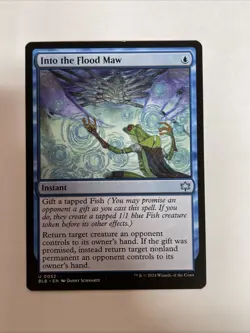 Into the Flood Maw Bloomburrow #52 Uncommon - Image 1