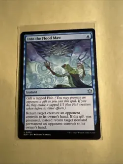 MTG Into the Flood Maw BLB 0052 U NM Regular - Image 2