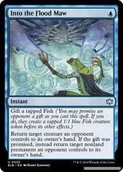 2 Available - Into the Flood Maw U Bloomburrow 52 NM MTG - Image 1
