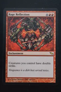 Magic The Gathering MTG RAGE REFLECTION Shadowmoor LP Lightly Played - Image 1