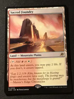 Sacred Foundry - EOE - MTG - EN - NM - 0256 - Image 1