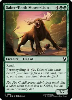 Saber-Tooth Moose-Lion Avatar: The Last Airbender Regular - Image 1