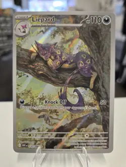 Pokemon TCG - S&V - White Flare - Liepard 137/086 - Illustration Rare - NM - Image 1