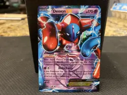 LIGHTLY PLAYED Pokemon TCG Deoxys EX Black & White BW82 Black Star Promo Holo - Image 1