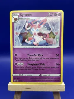 Sylveon SWSH211 HD SWIRL 🌀 SWSH: Sword & Shield Promo Cards Holo - Image 1