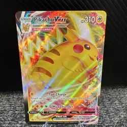 Pokemon TCG Pikachu VMAX SWSH286 Sword & Shield Promo Full Art Holo 310HP EN - Image 1