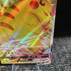 Pokemon TCG Pikachu VMAX SWSH286 Sword & Shield Promo Full Art Holo 310HP EN - Image 4