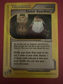 Pokemon TCG Forest Guardian Aquapolis 123/147 Regular Nm - Image 1