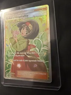 The Pokemon Company Erika's Hospitality 174/181 Secret Rare Full Art Holo - Image 3