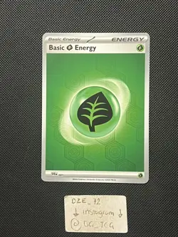 Pokemon Shrouded Fable - Basic Grass Energy - Sve En 001 - Reverse Holo - M/NM - Image 1