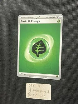 Pokemon Shrouded Fable - Basic Grass Energy - Sve En 001 - Reverse Holo - M/NM - Image 4