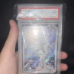 Pokemon N's Reshiram 167/159 Illustration Rare Stamped Holo PSA 9 2025 - Image 1