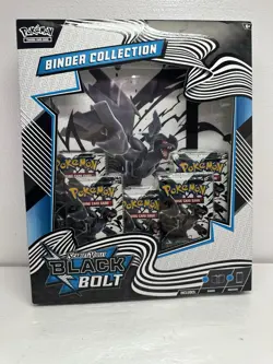 Pokemon TCG Scarlet & Violet Black Bolt Binder Collection BRAND NEW SEALED - Image 1