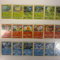 Pokemon 25th Anniversary McDonald’s Lot Of 24 Non Holo 1-24 - Image 2