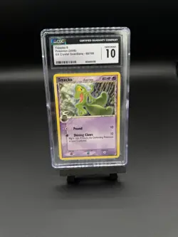 Pokemon Treecko #68 Ex Crystal Guardians 2006 - CGC 10 Gem Mint - Very Low Pop - Image 1