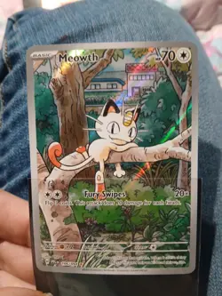 Meowth 106/094 (NM) | Phantasmal Flames | Pokemon TCG - Image 1