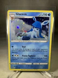 Glaceon Cosmos Holo Black Star Promo - SWSH192 - Sword & Shield Pokemon 2022 - Image 1