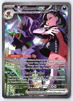 Marnies Grimmsnarl Ex SIR 287/217 Ascended Heroes Pokemon TCG - Image 1