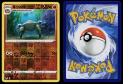 ANORITH 095/195 UNCOMMON SILVER TEMPEST POKEMON REVERSE HOLO NM - Image 3