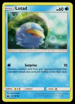 LOTAD 36/168 COMMON CELESTIAL STORM POKEMON NM - Image 1