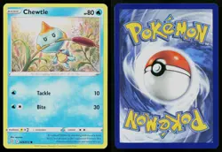 CHEWTLE 026/072 COMMON SHINING FATES POKEMON NM - Image 3