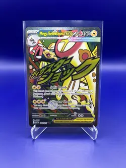 Pokemon TCG Mega Eelektross EX 266/217 Secret Rare Full Art Holo English NM - Image 1