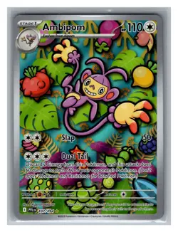 Me02: Phantasmal Flames Pokemon TCG Ambipom #107/094 - Image 1