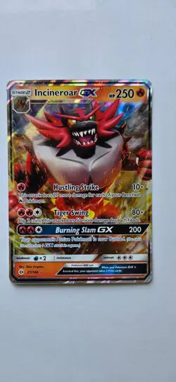 Incineroar GX 27/149 Holo Ultra Rare SM Base Set Pokemon Holo Near Mint - Image 1