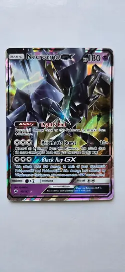 Necrozma GX 63/147 Holo GX Rare Burning Shadows Pokemon Holo Near Mint - Image 1