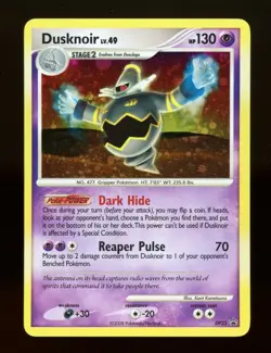Pokemon Black Star Promo DUSKNOIR DP33 Holo - Image 1