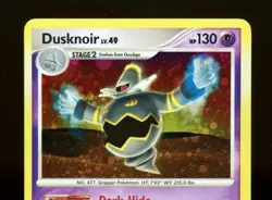 Pokemon Black Star Promo DUSKNOIR DP33 Holo - Image 2