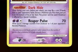 Pokemon Black Star Promo DUSKNOIR DP33 Holo - Image 3