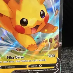 The Pokemon Company Pokemon TCG Pikachu V SWSH Promo Holo 200HP EN SWSH285 - Image 5